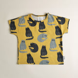 Katzen Shirts (rost/ senf)